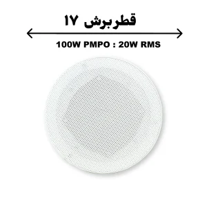 بلندگو تویتر دار RT100 برش 17