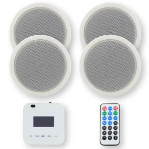 پکیج سیستم صوتی چهار اسپیکر با پنل MP-86
